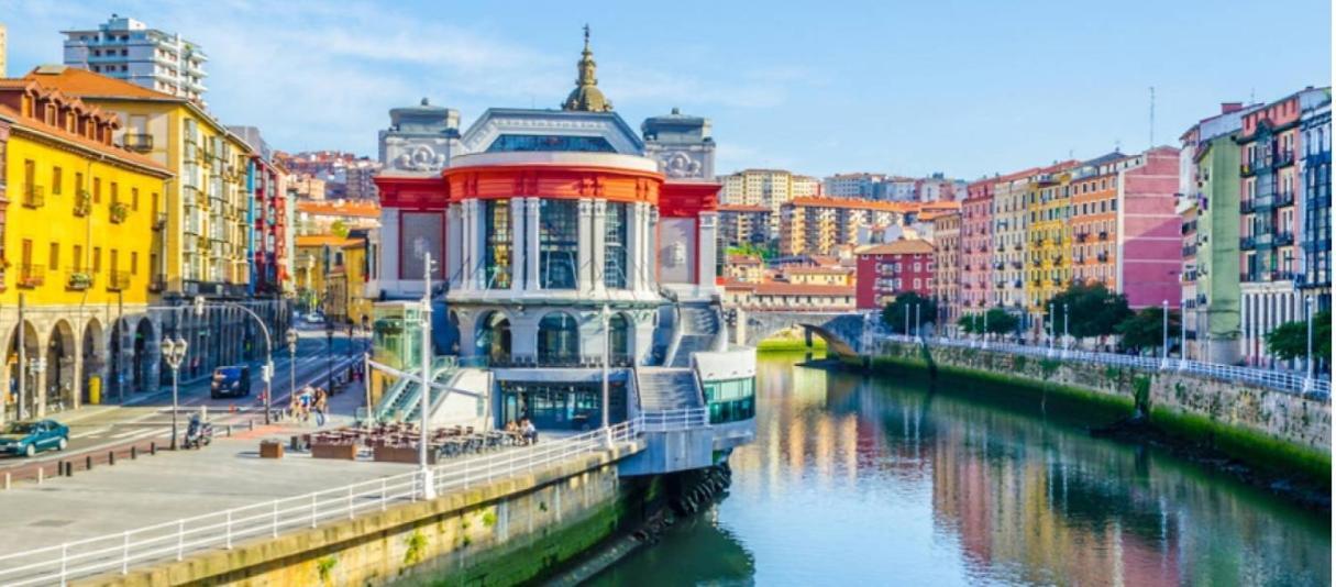 A 5 Minutos Andando Del Casco Viejo, Ayuntamiento, Plaza Circular Y Gran Via De Bilbao Y Proximo A Las 2 Lineas De Metro Bilbau Exterior foto